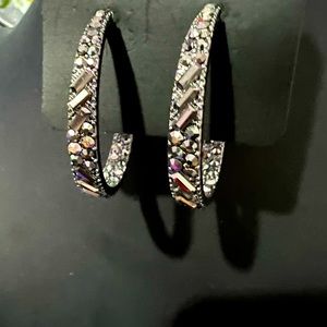 Glitzy by Association Hoop Earrings